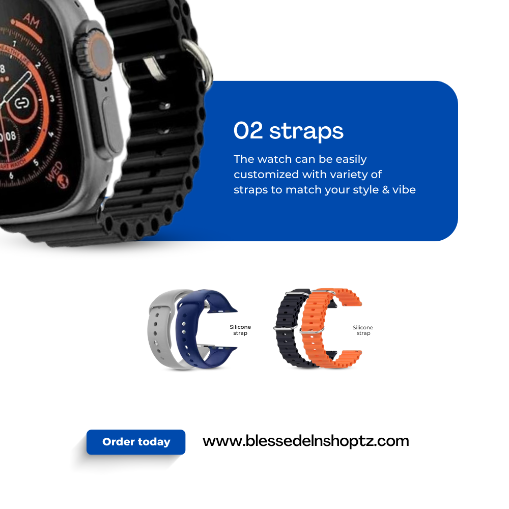 X90 pro Smartwatch in tanzania with 2 straps