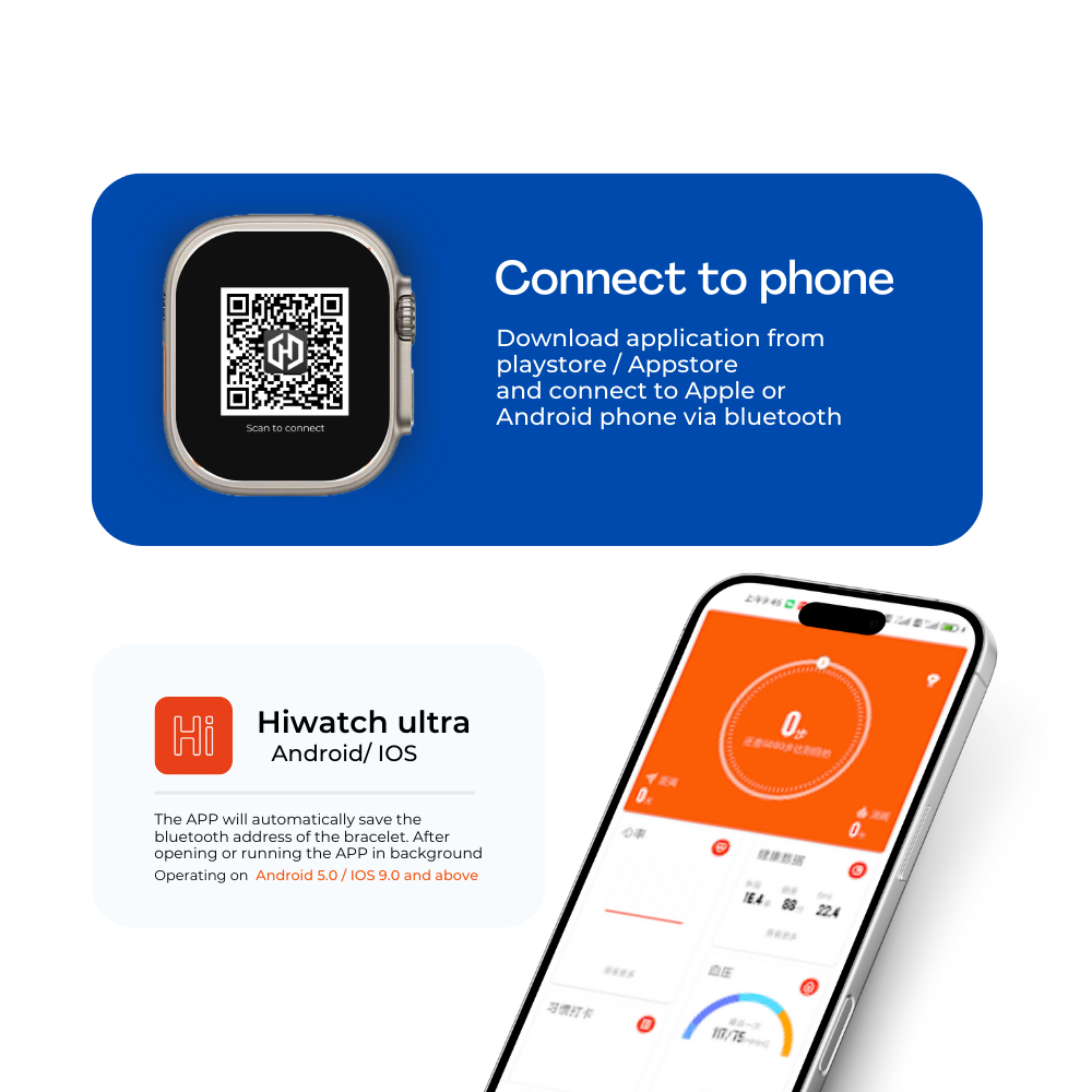 i20 ultra Smartwatch tanzania is able to connect to phone
