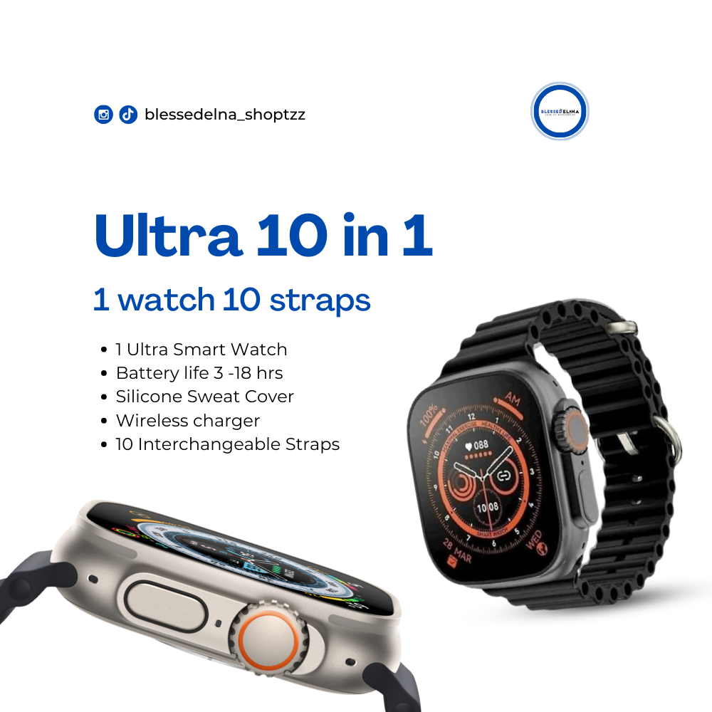 ultra 10 in 1 smartwatch salers in dar es salaam tanzania