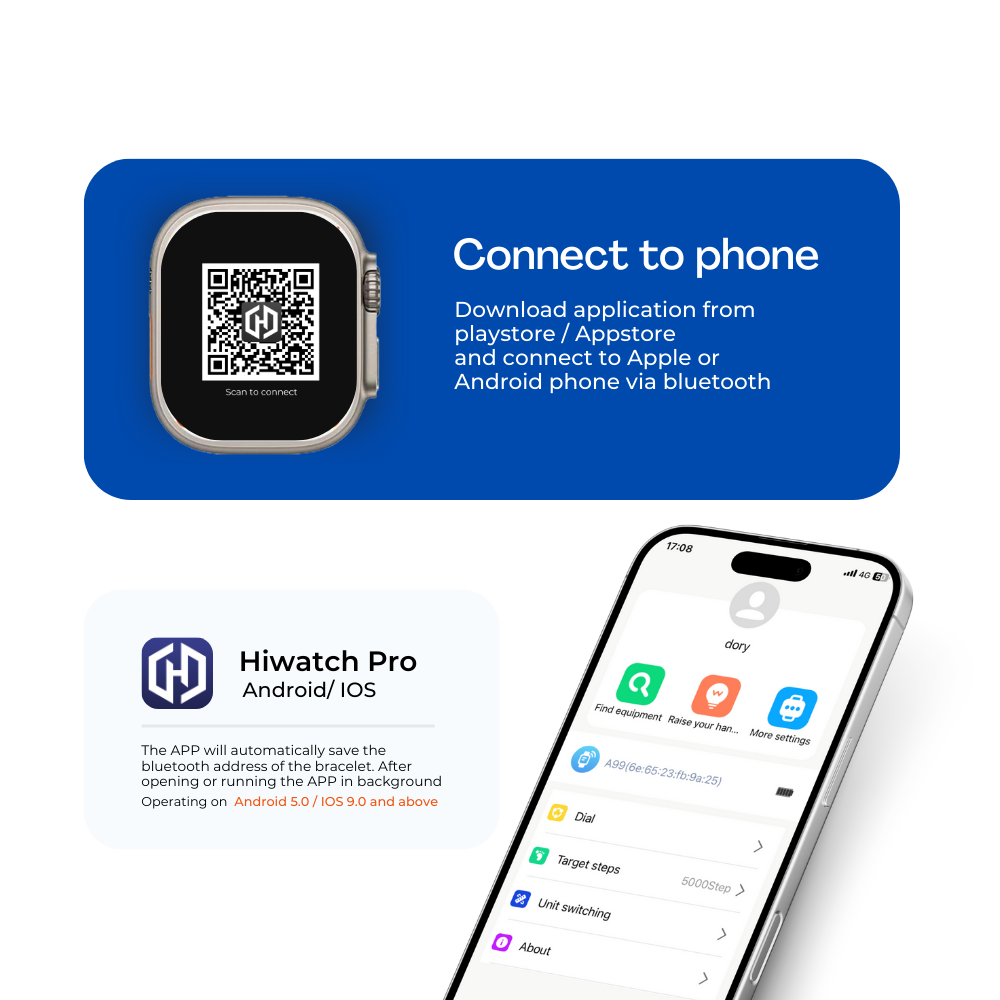 ultra 7 in 1 can connect to phone