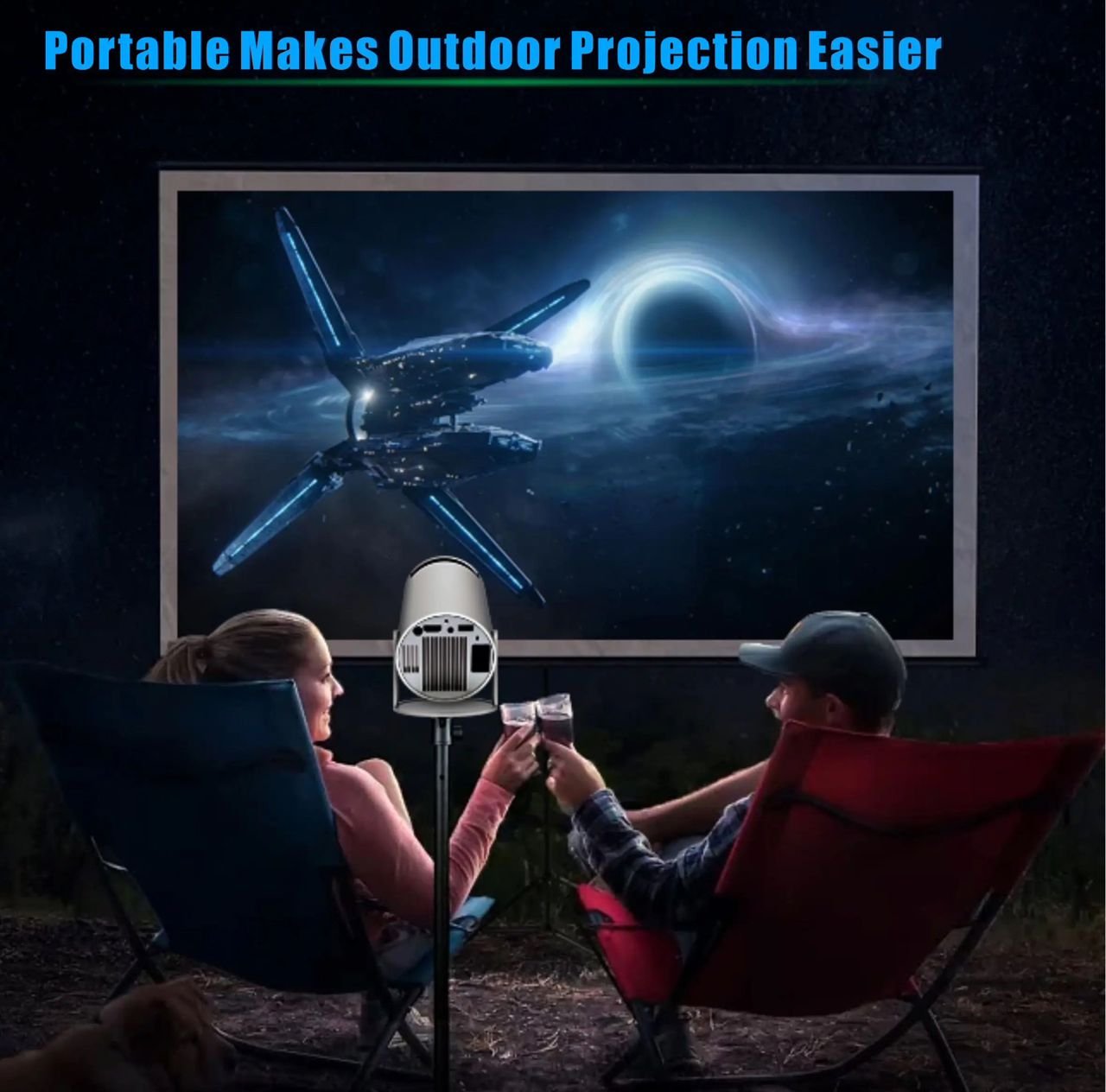 C300A-smart-projector-with-small-and-exquisite-design 