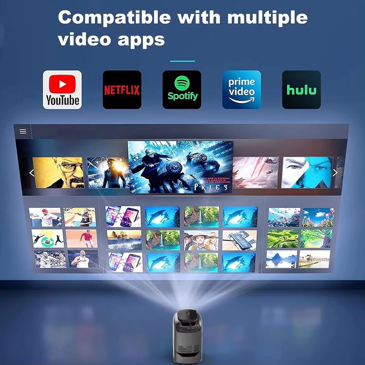 C55A-projector-compatible-with-multiple-video-app